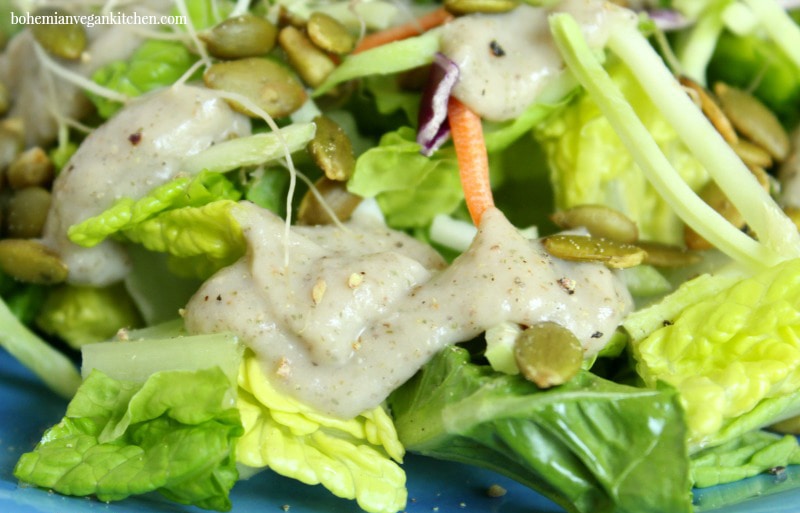 Low Histamine Vegan Ranch Dressing #easy #veganranch #lowhistamine #bohemianvegankitchen