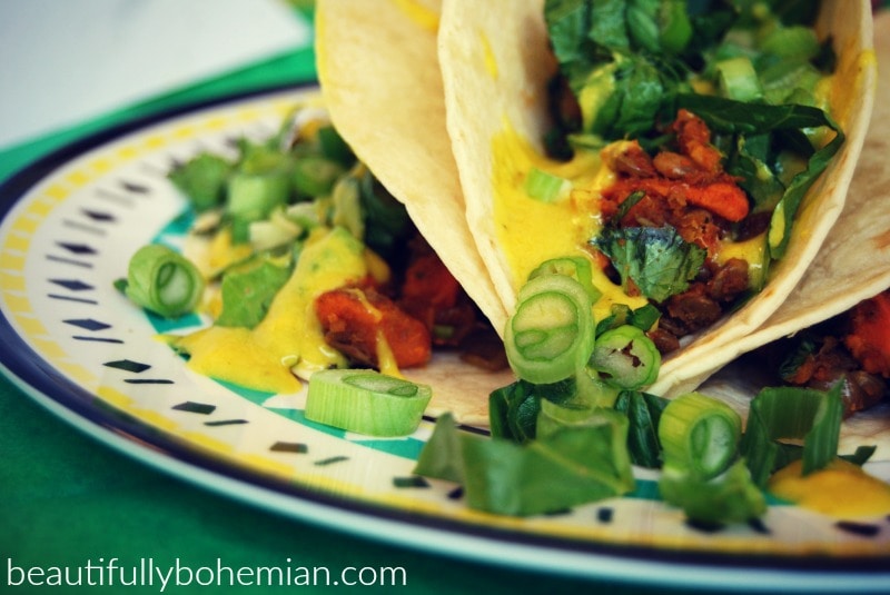 vegan soft tacos