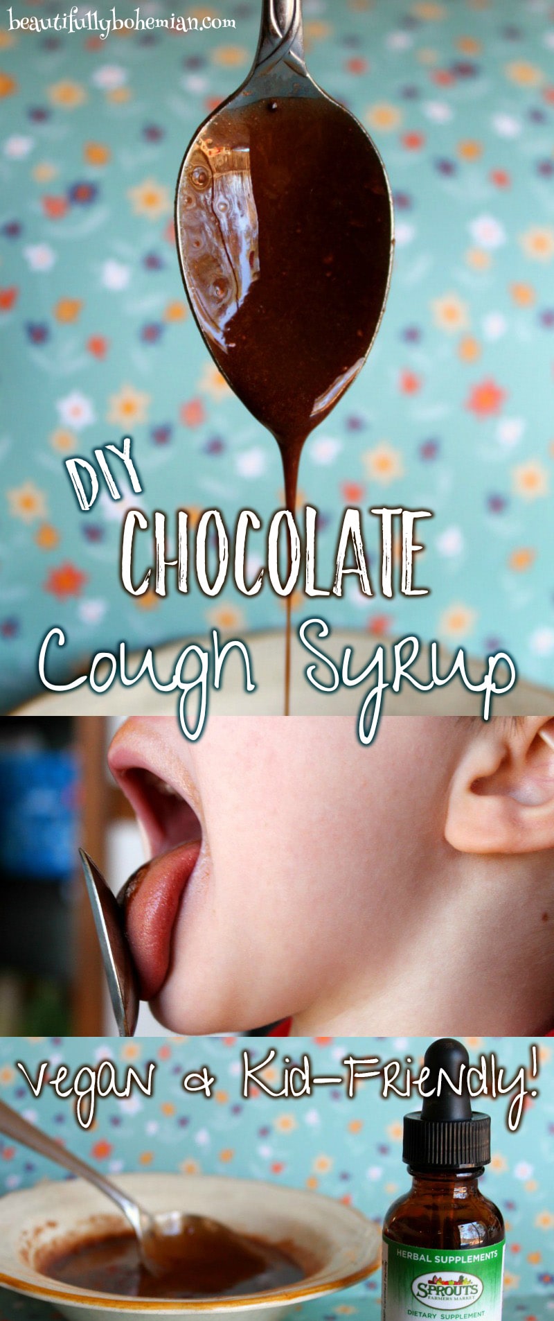diy chocolate vegan cough syrup