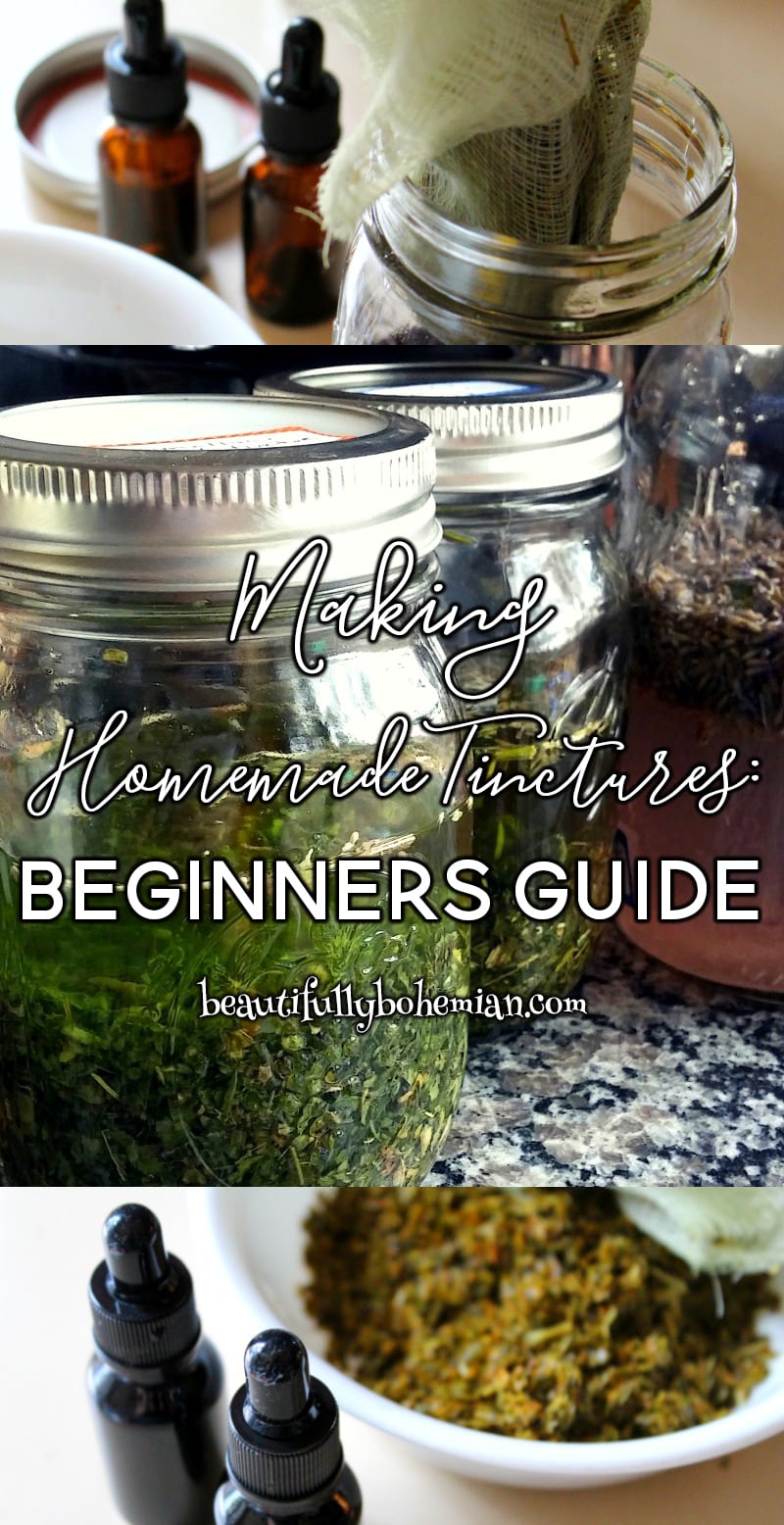 Homemade Tinctures Beginners Guide!