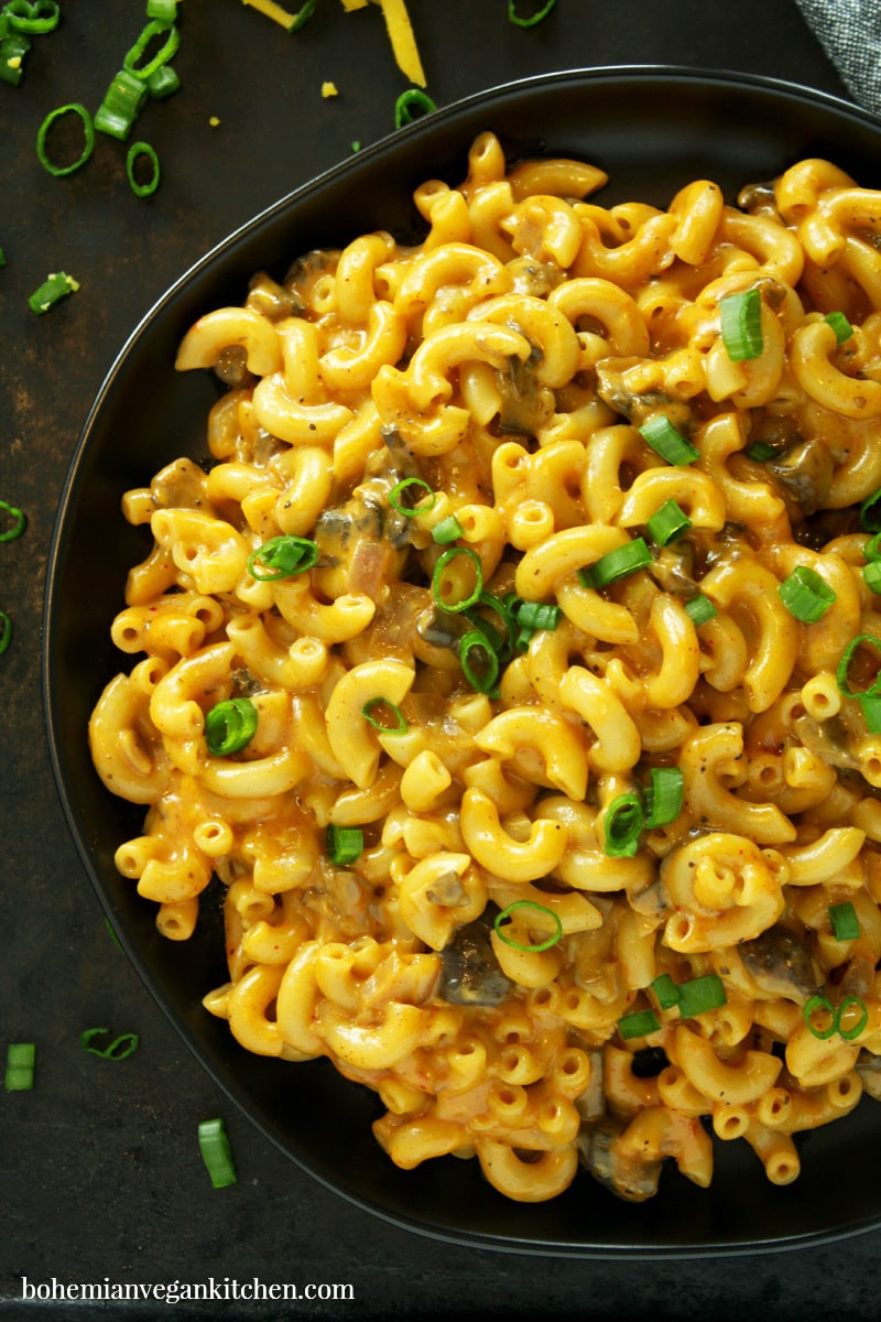 more cheesy deliciousness of vegan hamburger helper