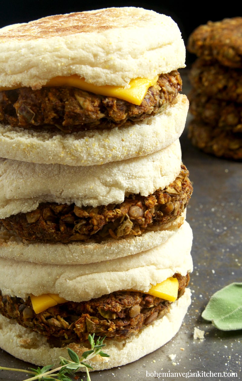 Vegan Breakfast Sausage Patties